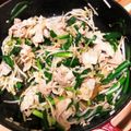 りょーこ0520's cooksnap of when they made 豚バラとニラの中華炒め.