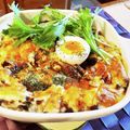 ダッフィーニーうに's cooksnap of when they made 簡単♪焼きカレーパスタグラタン♪.