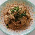 ほろぴ's cooksnap of when they made 鶏肉×えのき 香味ソース炒め　.