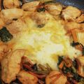 ひとめぼれ☆'s cooksnap of when they made 鶏胸肉でチーズタッカルビ丼.