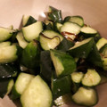 EmikoT's cooksnap of when they made 簡単！大量消費に！きゅうりのわさび漬け.