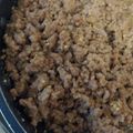 ハンクスさん's cooksnap of when they made 合い挽き肉の甘辛ごま入り　肉そぼろ.