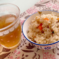 クックかずみん's cooksnap of when they made 白だしで★簡単きのこの炊き込みごはん.