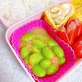 プー♡'s cooksnap of when they made お弁当に＊枝豆の鮭フレークあんかけ.