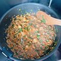 クック825miya's cooksnap of when they made 懐かしの給食風！？野菜どっさり麻婆豆腐.