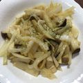 HappyYumi's cooksnap of when they made エリンギと玉ねぎのコンソメバター炒め.