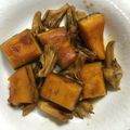 HappyYumi's cooksnap of when they made かぼちゃとまいたけの簡単ソテー.