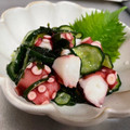 mozutoufu's cooksnap of when they made カニときゅうりの酢の物.