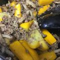 葉月優希's cooksnap of when they made 冷凍ズッキーニと厚揚げのそぼろ炒め.