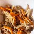 さちぶた♪'s cooksnap of when they made えのきとしめじ、にんじんのレンジ蒸し.