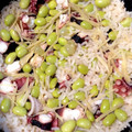 葉っぱのドイリー's cooksnap of when they made 枝豆とタコの炊き込みご飯☆タコ飯.