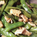 ちゃぎー's cooksnap of when they made 簡単おかず:インゲンと油揚げの煮物.