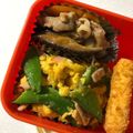 しげくん☆'s cooksnap of when they made スナップエンドウと豚肉のふわふわ玉子炒め.
