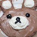みこ3's cooksnap of when they made リラックマ✾クリスマスケーキ＊誕生日にも.