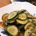 τомоко's cooksnap of when they made きゅうりとみょうがの甘酢漬け.