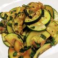 こまるのこ's cooksnap of when they made ズッキーニのさっぱり梅ぽん薬味炒め.