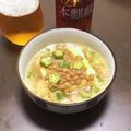 居酒屋まるみ's cooksnap of when they made 納豆おくら冷奴.