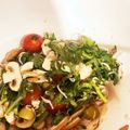 クックUJO99W☆'s cooksnap of when they made 春菊とマッシュルームのサラダ.