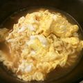 ベティ３'s cooksnap of when they made とろーり味噌ラーメンアレンジ！卵と片栗粉.