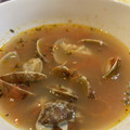 我が家のくろねこ's cooksnap of when they made あさりとトマトのスープ.