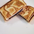 のんびりご飯's cooksnap of when they made アンバタホットサンド.