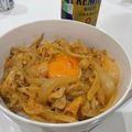 01sunny's cooksnap of when they made チーズ豚キムチ丼.