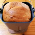 yogalike's cooksnap of when they made 富澤ふすまパンミックスでお豆腐食パン.