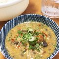 YUKIKI☆'s cooksnap of when they made 鯖味噌缶坦々うどん.