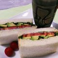 クックHG9V8Y☆'s cooksnap of when they made トマトとアボカドのサンドイッチ.