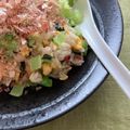 ぐりtoぐら's cooksnap of when they made 簡単☆小松菜しらす梅炒飯☆つわり中にも◎.