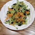 クックYY5SIR☆'s cooksnap of when they made きゅうりと人参のマリネ.