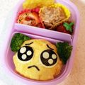 サイチョン's cooksnap of when they made 茶巾でぴえん　簡単　キャラ弁♪ ぴえん.