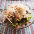 バカリャウ's cooksnap of when they made レタスのおかかごまマヨぽんサラダ.