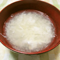 papepo☆'s cooksnap of when they made 余った卵白で！簡単すぎるスープ.