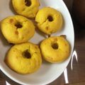 ユノ1492's cooksnap of when they made 超しっとりかぼちゃの焼きドーナツ.