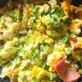 ぷーなむキッチン☆'s cooksnap of when they made 【しっとりパラパラ】おうち炒飯のきほん.