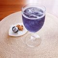 うす味さん's cooksnap of when they made 焼酎のバタフライピー割り(20禁（笑）).