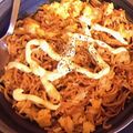 ぷーなむキッチン☆'s cooksnap of when they made 焼きそばリメイク　にんにく香るそばめし.