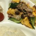 ほあちん's cooksnap of when they made きゅうり消費！簡単でご飯がススム炒め.