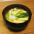 Asato★'s cooksnap of when they made カブと油揚げのお味噌汁.