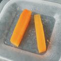 クックUL8OCM☆'s cooksnap of when they made 離乳食中期後期 手づかみ用野菜 炊飯炊き.
