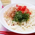 ぱふ's cooksnap of when they made 5分で完成＊冷た～い和風トマトうどん＊.