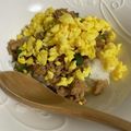 MapiSapi's cooksnap of when they made 鶏そぼろ丼の具.