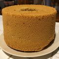 jummama's cooksnap of when they made ほうじ茶シフォンケーキ.