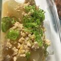 ♡miiiii♡'s cooksnap of when they made 大根のホッコリ味噌そぼろ煮.