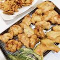 ＊ミニトマト＊'s cooksnap of when they made 鶏むね肉de究極の鶏天.