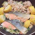 さきぶた♡'s cooksnap of when they made 鶏肉だけど✿我が家のちゃんちゃん焼き.