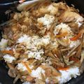 しほまる♬'s cooksnap of when they made 混ぜるだけの簡単『鶏飯』***.