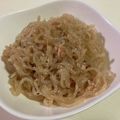 papikun's cooksnap of when they made しらたきde パスタ？ しらたき明太子　.
