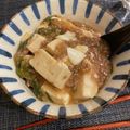 ぬこたん✩'s cooksnap of when they made 食材3つ！安ウマ簡単！ニラ豆腐丼.